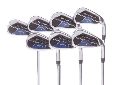 Callaway B21 Steel Men s Right Hand Irons 5-AW Regular - KBS Max CT80 Online Sale