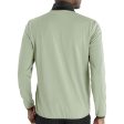 Calvin Klein Malden 1 4 Zip Pullover - Cameo Green Online now