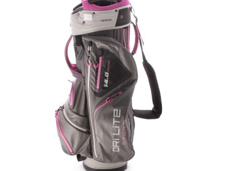 Big Max Second Hand Cart Bag - Grey Pink Fashion