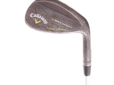 Callaway Mack Daddy 2 Slate Tour Grind Steel Men s Right Hand Lob Wedge 54 Degree 11 Bounce Wedge - Dynamic Gold Online Hot Sale