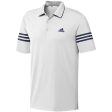 adidas Ultimate365 Blocked Polo Shirt - White Navy Supply