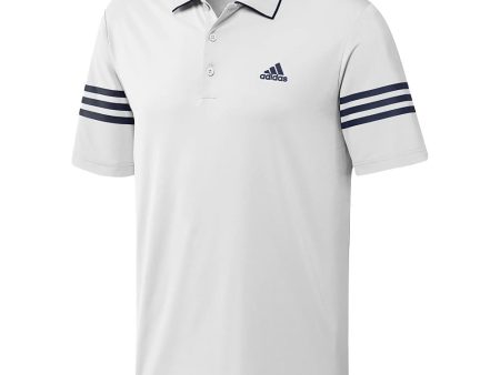 adidas Ultimate365 Blocked Polo Shirt - White Navy Supply