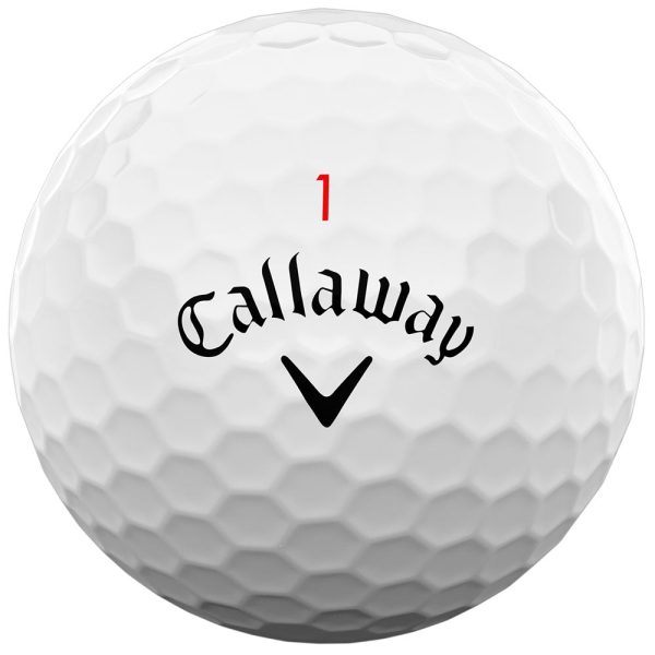 Callaway Chrome Soft X Golf Balls - White - 12 Pack on Sale