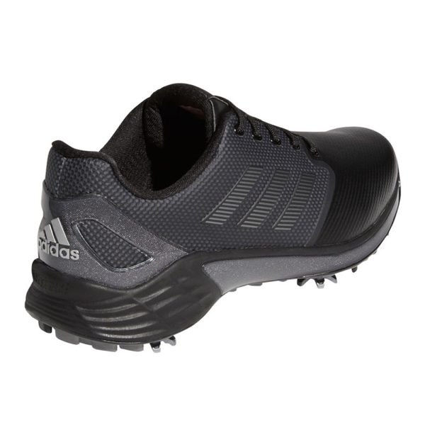 adidas ZG21 Spiked Waterproof Shoes - Core Black Dark Silver Metallic Grey Five Online