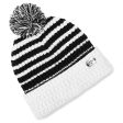 Callaway Winter Pom Pom Beanie Hat - White Black Cheap