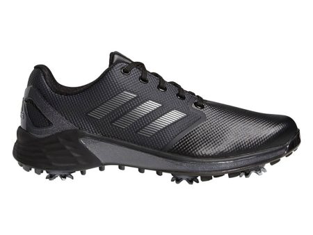 adidas ZG21 Spiked Waterproof Shoes - Core Black Dark Silver Metallic Grey Five Online