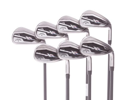 Callaway XR Graphite Men s Right Hand Irons 4-PW Regular - Project X 5.5 For Discount