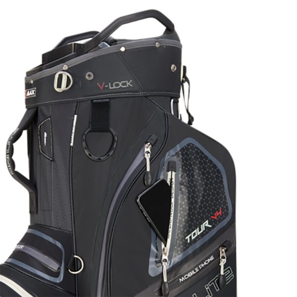 Big Max Dri Lite V-4 Cart Bag - Black Fashion