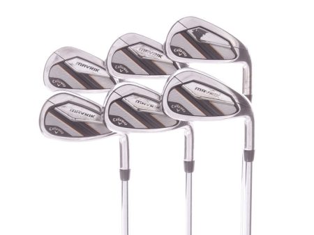 Callaway Mavrik Steel Men s Right Hand Irons 5-PW  Regular - KBS Max 80 For Cheap