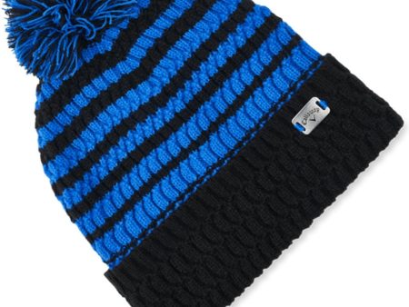 Callaway Winter Pom Pom Beanie Hat - Black Royal For Cheap