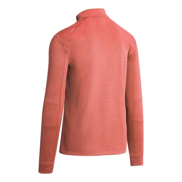 Callaway Pieced Waffle 1 4 Zip Fleece - Dubarry Heather Online Sale