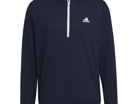 adidas Lightweight 1 4 Zip Pullover - Collegiate Navy White Online Hot Sale