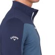 Callaway Aquapel 1 2 Zip Pullover Sweater - Peacoat Bright White Online Sale