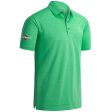 Callaway Odyssey Birdseye Polo Shirt - Light Green Heather For Cheap