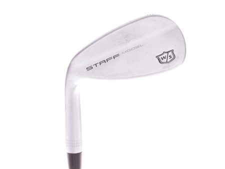 Wilson Staff Model Steel Men s Left Hand Gap Wedge 52 Degree 8 Bounce Stiff - Dynamic Gold AMT on Sale