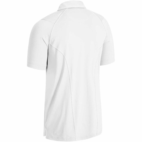 Callaway Stitched Colour Block Polo Shirt - Bright White Online Sale