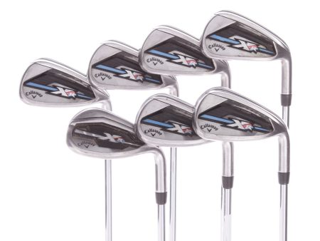 Callaway XR Steel Men s Right Hand Irons 5-SW  Regular - True Temper Speedstep 80 Online