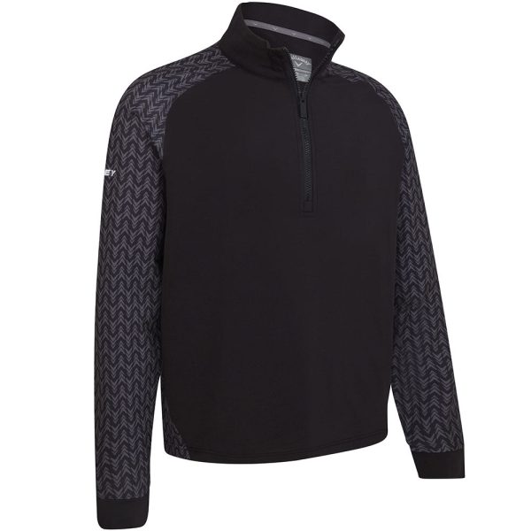 Callaway 1 4 Zip Odyssey Blocked Pullover - Caviar Online