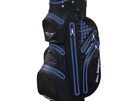 Ben Sayers Hydra Pro Waterproof Cart Bag - Black Purple Hot on Sale