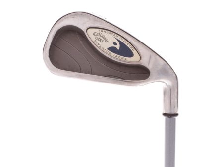 Callaway Titanium Graphite Men s Right Hand 3 Iron Firm - Hawkeye Hot on Sale