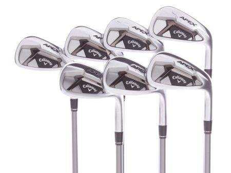 Callaway Apex 21 Graphite Men s Right Hand Irons 5-PW+AW Stiff - Catalyst 75 6.0 Online