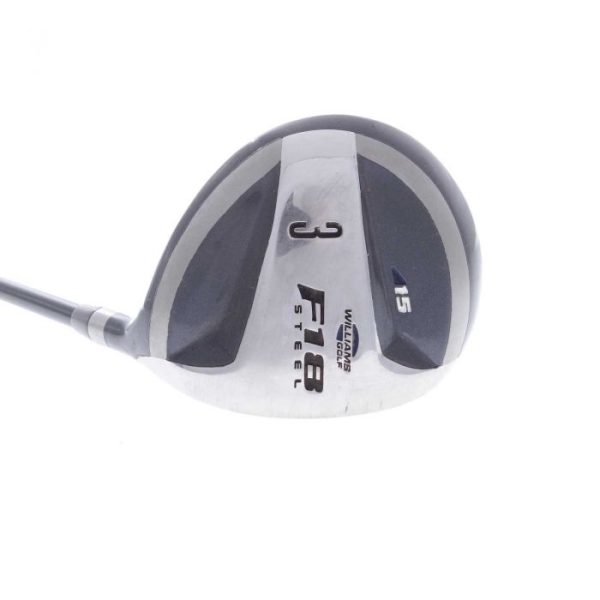 Williams Golf F18 Steel Ladies Right Hand15 Degree Fairway 3 Wood Online Sale