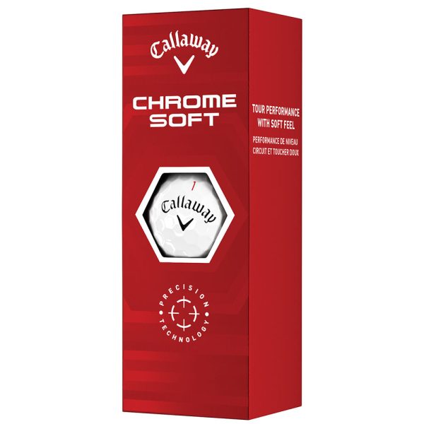 Callaway Chrome Soft Golf Balls - White - 12 Pack Online