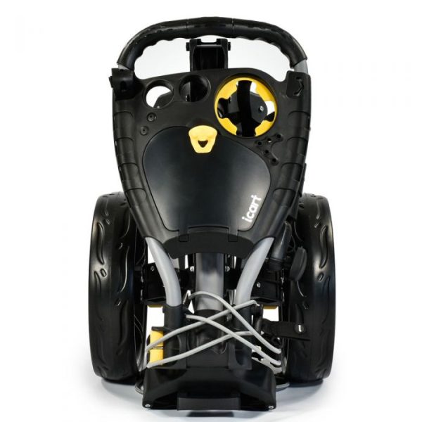 iCart Compact Evo 3-Wheel Push Trolley - Black Grey Online now