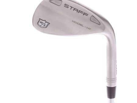 Wilson Model HT Brushed Steel Steel Men s Right Hand Sand Wedge 56 Degree 10 Bounce Stiff - Dynamic Gold 120 S300 For Sale