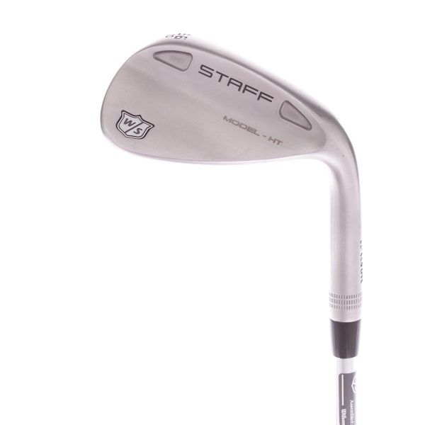 Wilson Model HT Brushed Steel Steel Men s Right Hand Sand Wedge 56 Degree 10 Bounce Stiff - Dynamic Gold 120 S300 For Sale