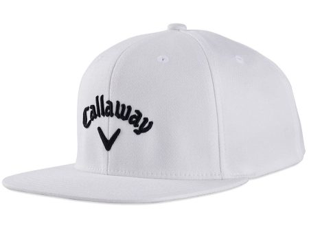 Callaway Flat Bill Cap - White Cheap