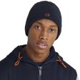 Calvin Klein React Reversible Beanie - Navy Blaze Discount