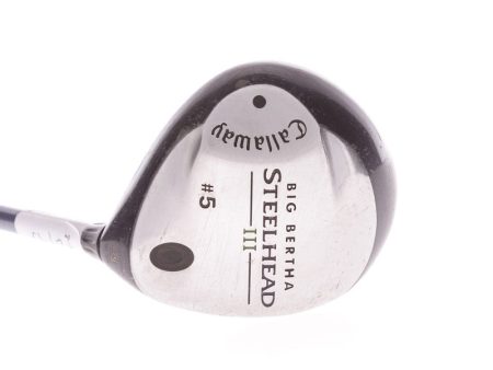 Callaway Big Bertha Steelhead III Graphite Ladies Right Hand Fairway 5 Wood 19 Degree Ladies - System III Fashion