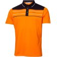 Calvin Klein Blackwater Polo Shirt - Orange For Cheap