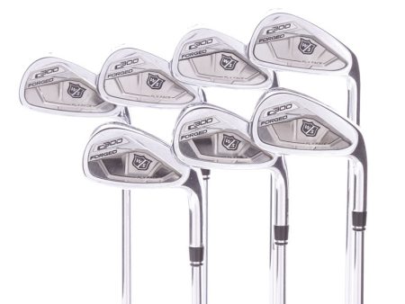 Wilson Staff C300 Forged Steel Men s Right Hand Irons 4-PW Stiff - KBS Tour 105 Discount