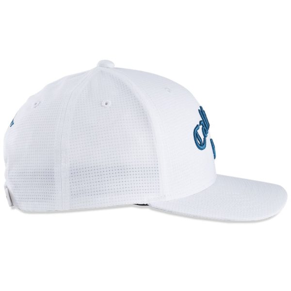 Callaway Tour Authentic Performance Cap - White Blue Slate Cement Sale