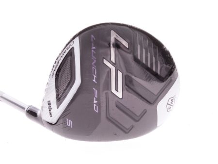 Wilson Launch Pad Graphite Ladies Right Hand Fairway 5 Wood 18 Degree Ladies - Quaranta 40 Online Sale