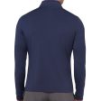 Callaway Aquapel 1 2 Zip Pullover Sweater - Peacoat Bright White Online Sale