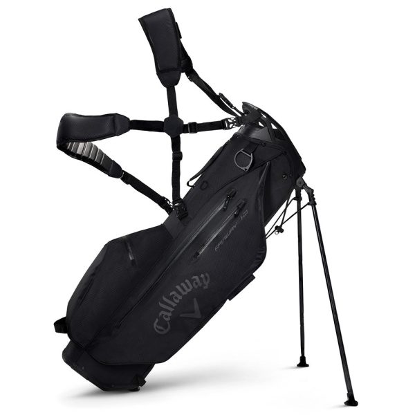 Callaway Fairway C Hyper Dry Waterproof Stand Bag - Charcoal Silver Pink Fashion