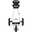 Big Max Autofold X 3-Wheel Push Trolley - White Cobalt For Cheap