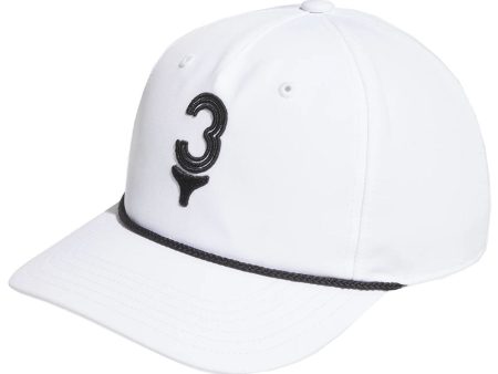 adidas Tee Time 5-Panel Cap - White Discount