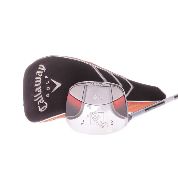 Callaway FTI Graphite Men s Left Hand Fairway 3 Wood 15 Degree Regular - Fujikura Fit On For Cheap