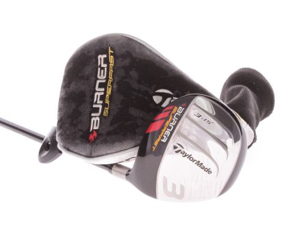 TaylorMade Burner SuperFast Graphite Ladies Right Hand Fairway 3 Wood 15 Degree Ladies - Matrix Ozik Online now