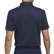 adidas Textured Jacquard Polo Shirt - Collegiate Navy Black Discount