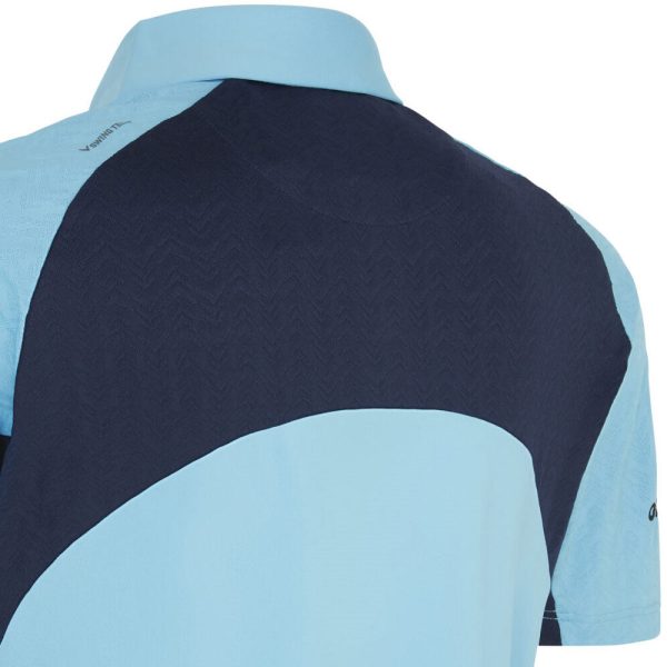 Callaway Odyssey Blocked Polo Shirt - Blue Grotto Online