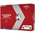 Callaway Chrome Soft Truvis Golf Balls - Red - 12 Pack Online