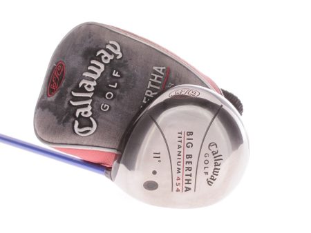 Callaway Big Bertha Titanium 454 Graphite Men s Right Hand Driver 11 Degree Stiff - Grafalloy PRO LAUNCH 65 S Cheap