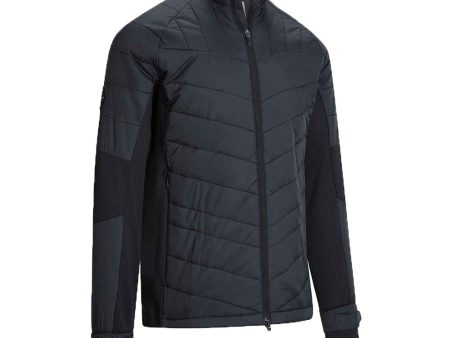 Callaway SwingTech Quilted Thermal Wind Jacket - Caviar Online now