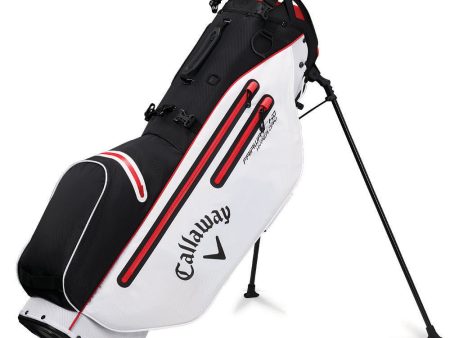 Callaway Fairway C Hyper Dry Waterproof Stand Bag - Black White Fire For Sale