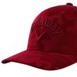 Callaway Adjustable Camo Snapback Cap - Red Hot on Sale